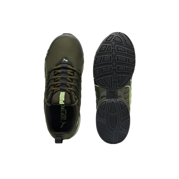 Size 8.5 - Puma Voltaic Evo Wide Dark Olive Fizzy Apple - Picture 3 of 10